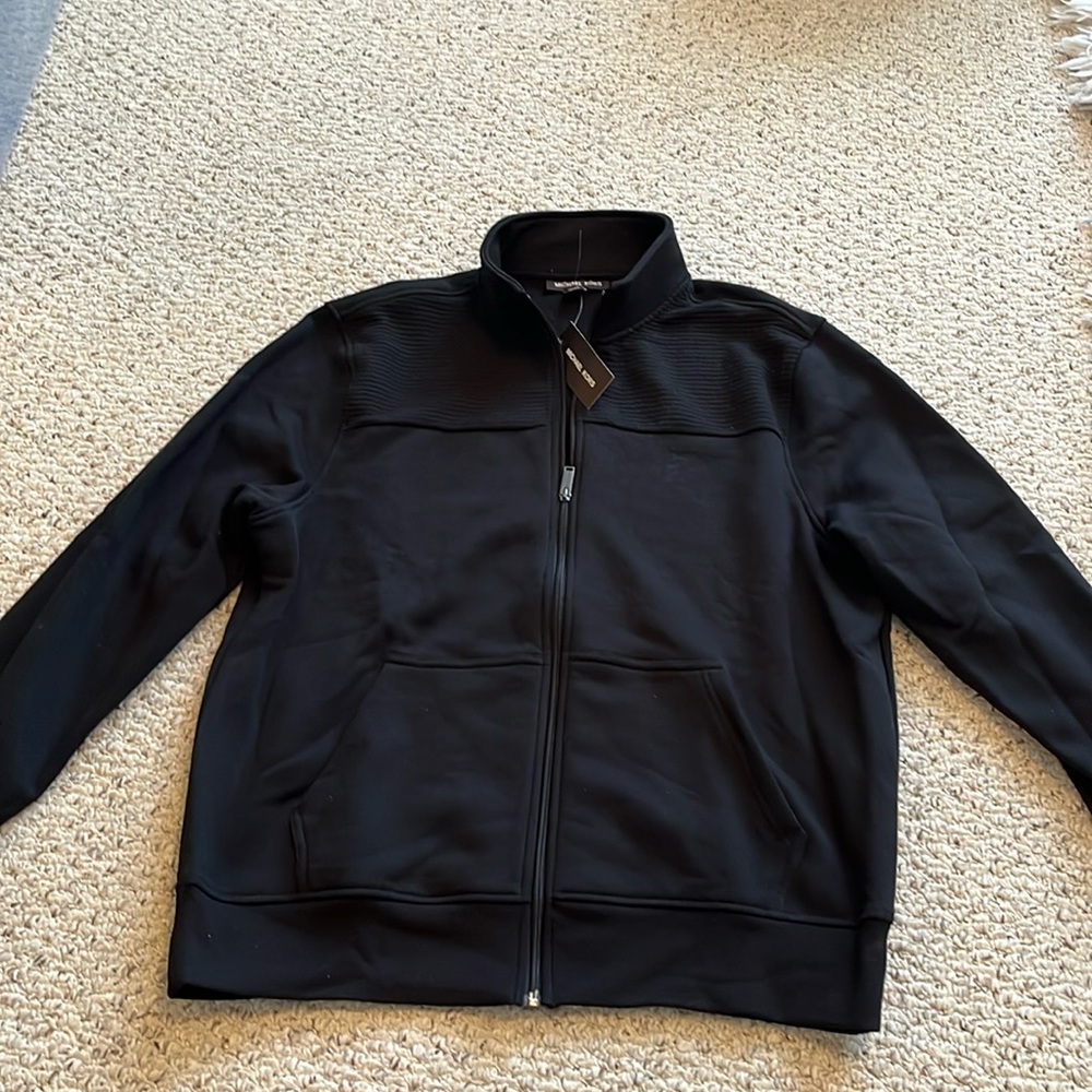 Michael kors zip up sweatshirt
